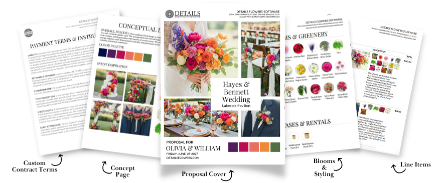 Details Flowers Software Beautiful Proposals